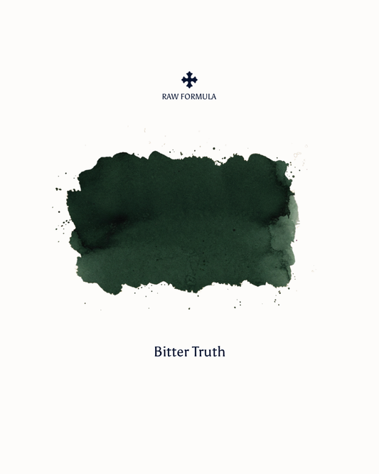 Raw Formula Bitter Truth 80ml fountain pen ink bottle