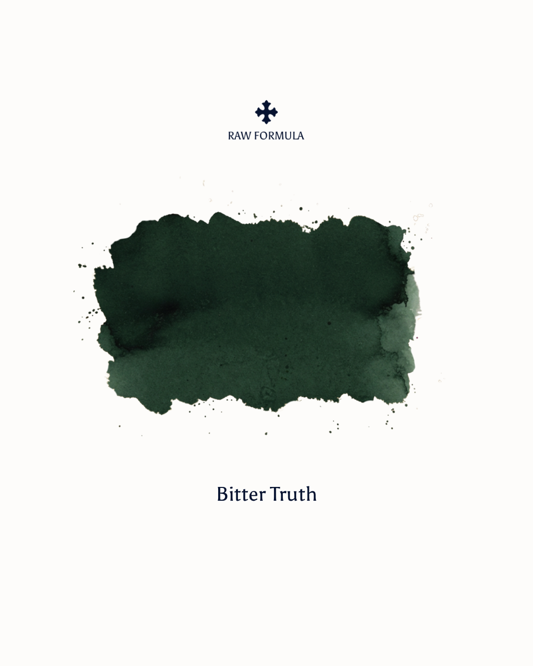 Raw Formula Bitter Truth 80ml fountain pen ink bottle